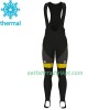 Radbekleidung Radtrikot Langarm + Lang Trägerhose 2017 Direct Energie Winter Thermal Fleece N001